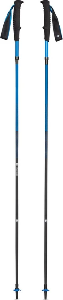 Zložljiv treking drog Black Diamond Distance Carbon Z-Pole, unisex, črn