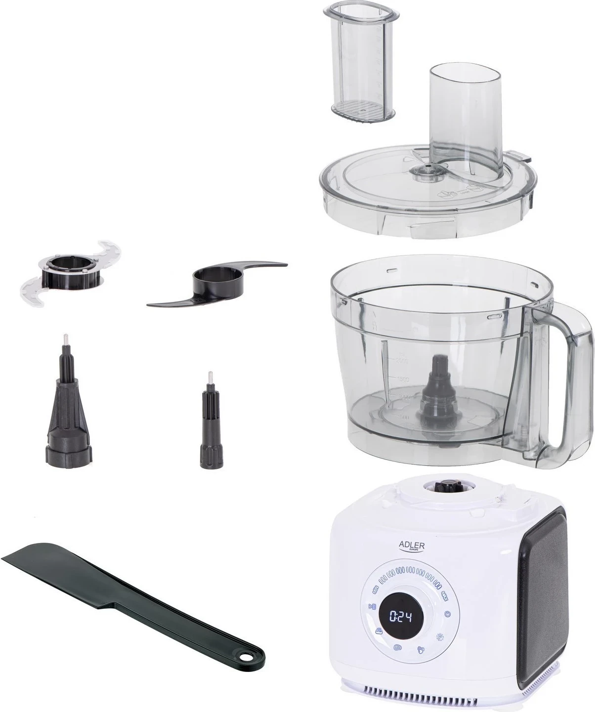 Kuhinjski procesor 1000 W, bel – Adler AD 4224