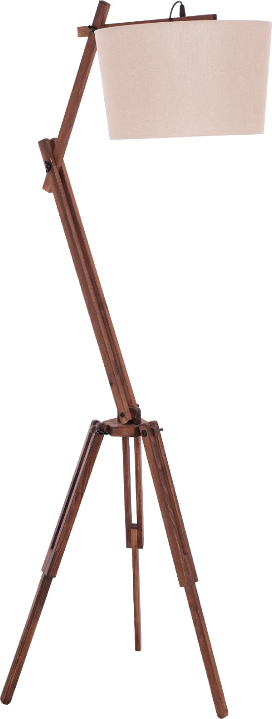 Talna svetilka CRANE s stojalom in roko bež kapo 54x54x170Hcm.FH7694.01