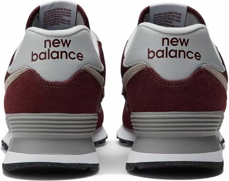 Eleganten temno rdeč par športnih copat New Balance 574 za moške