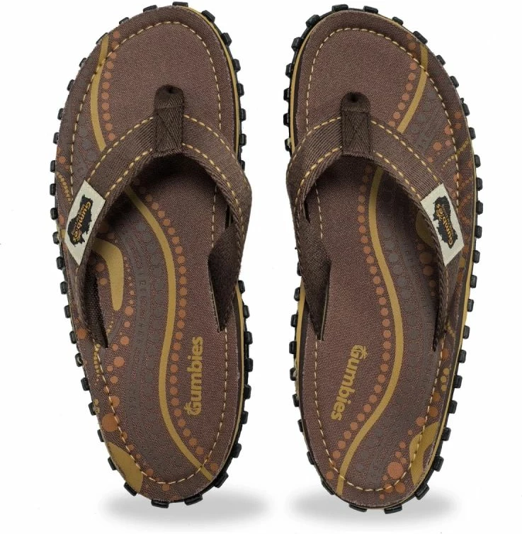 Unisex natikači Gumbies, rjavi