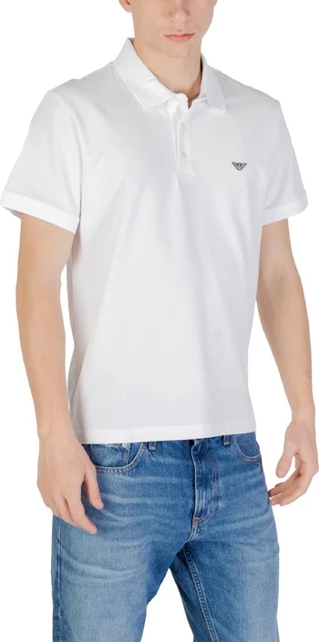 Polo majica, Emporio Armani Underwear, bela