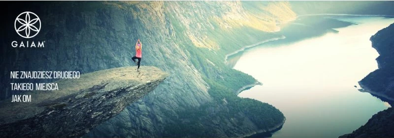 Joga podloga GAIAM, rjava