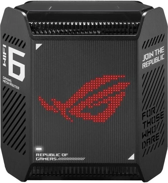 Mrežni Wi‑Fi usmerjevalnik ROG Rapture GT6 AX10000, 2,4 GHz/5 GHz, Wi‑Fi 6, črn