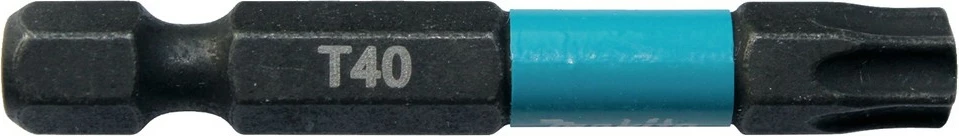 Torx bit T40, 50 mm, 2 kos, Makita B-63812, jeklo