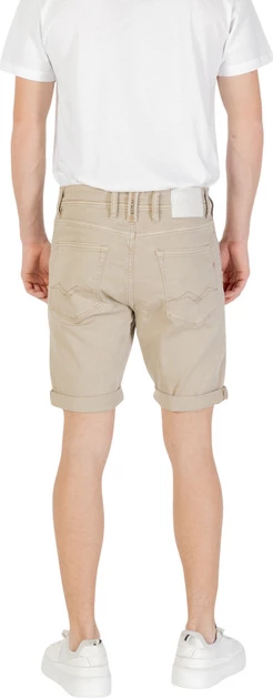 Bermuda hlače Replay za moške, bež