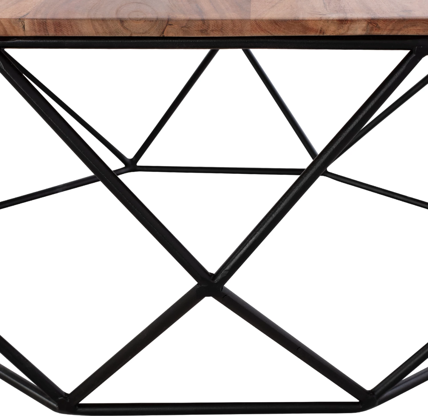 Klubska miza FH8777.11 iz akacijevega lesa Φ82x40H