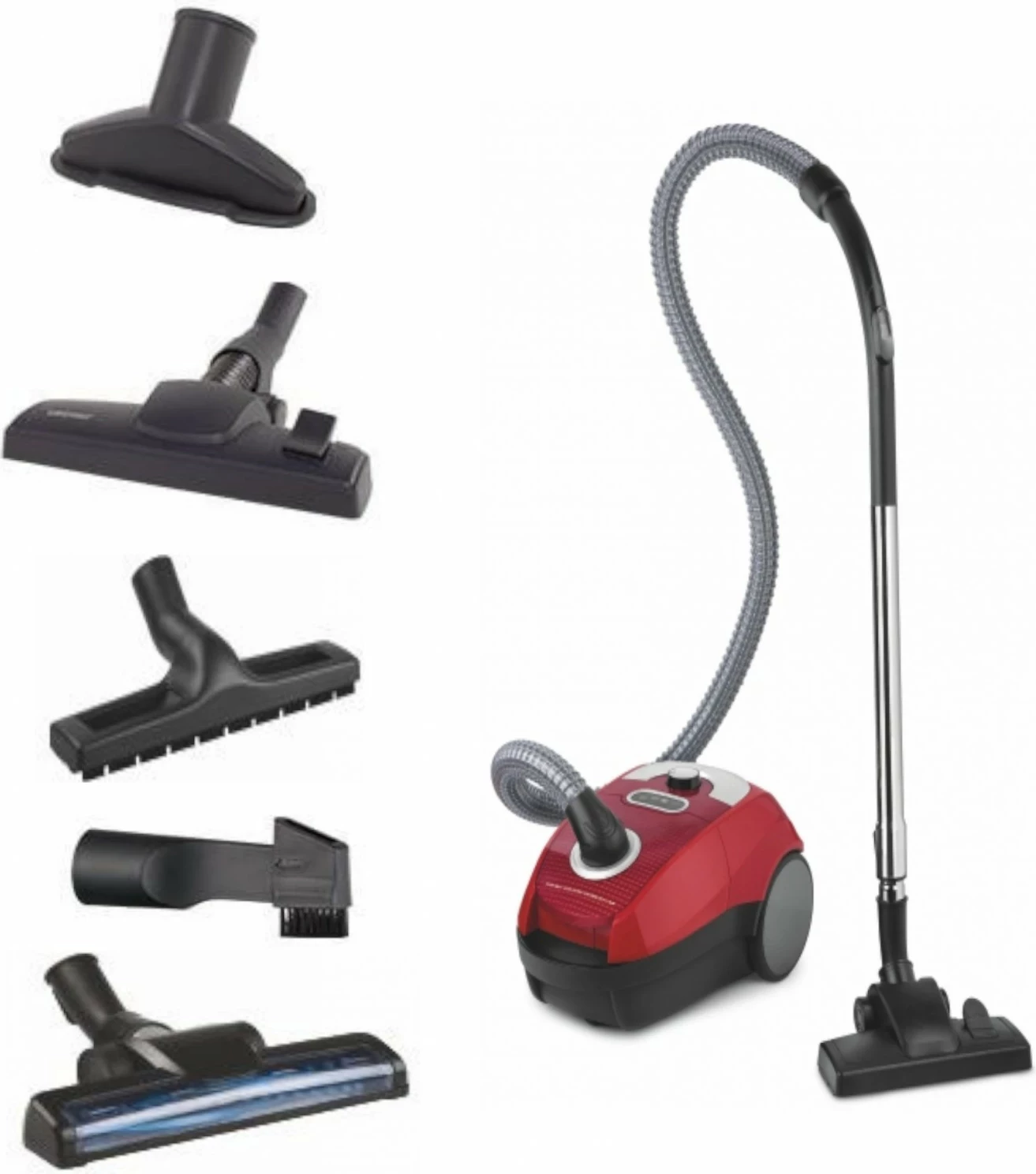 Sesalnik Zelmer ZVC335 Kuba, 3 L, rdeč