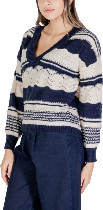 Pulover za ženske Ichi, moder