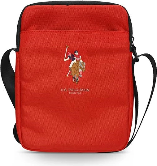 Torba za tablični računalnik/prenosnik U.S. Polo Assn. USTB10PUGFLRE, 10", rdeča