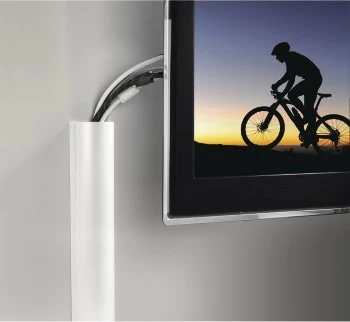 Samolepilni ovitek za kable, Hama 220984, bel