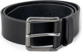 Pas z dodatki Boss, moški, črn