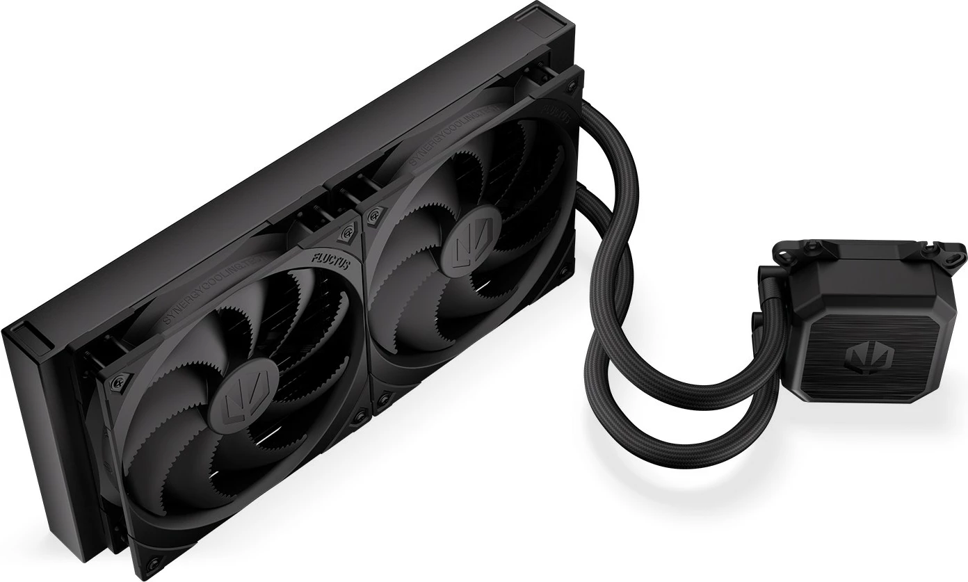 Namizno vodno hlajenje za procesor Endorfy Navis F280, 2x140 mm, črno