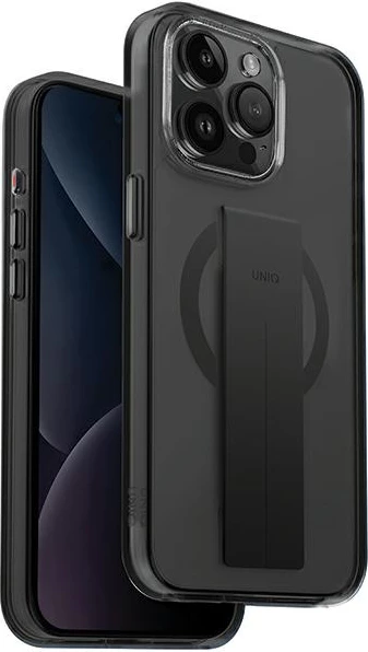 Ovitek za telefon UNIQ Heldro Mag za iPhone 15 Pro Max, z MagSafe, črn