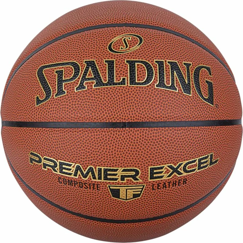 Basketbalna žoga Spalding Premier Excel za moške, ženske in otroke, oranžna