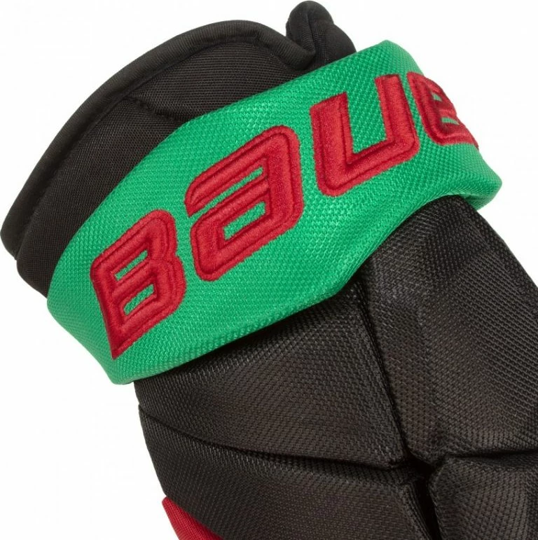 Hokejske rokavice Bauer Team Vapor Pro, črne, moške