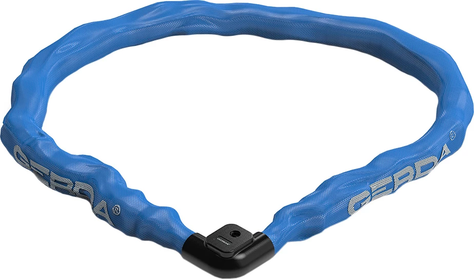 Kolesarska ključavnica Gerda Armored Flex, modra, 150 cm (22 mm)