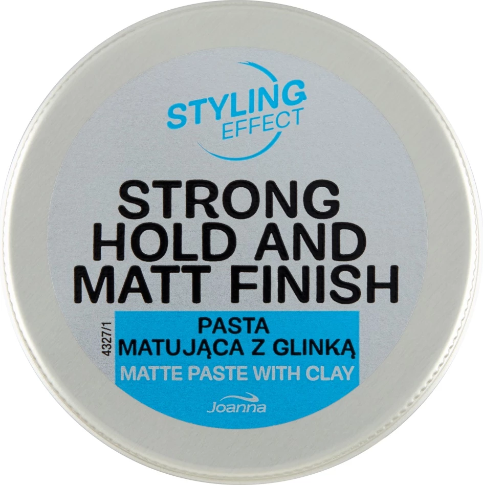 Pasta za oblikovanje las z glino, Joanna Styling Effect Mattifying Paste, 100 g