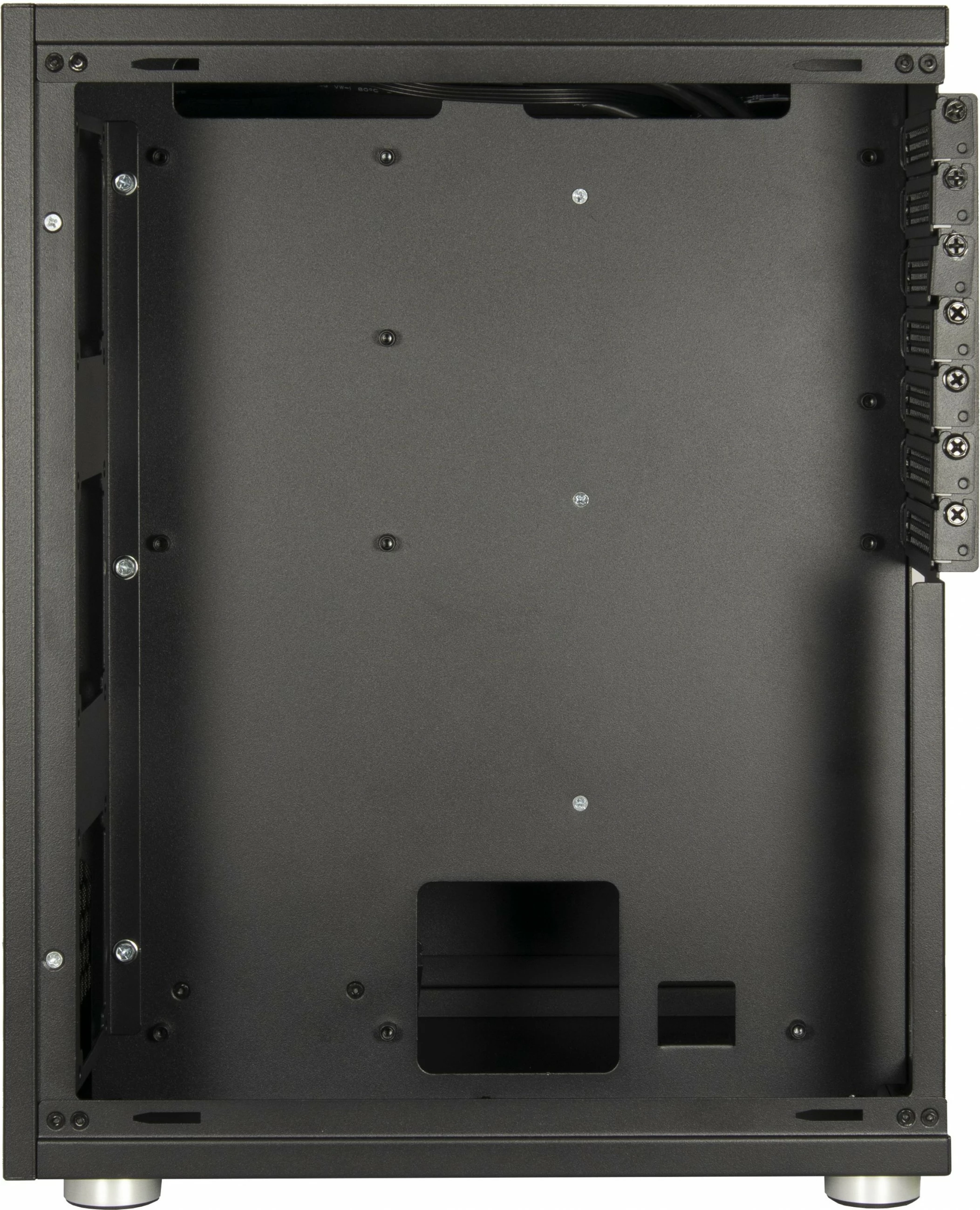 Ohišje za trde diske Inter-Tech NAS-8, 8 mest, PCI Express, Hot-swap, črno