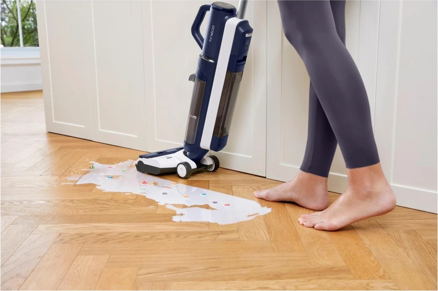 Pometalnik in pralnik tal Tineco Floor One S5 Combo Plus, moder