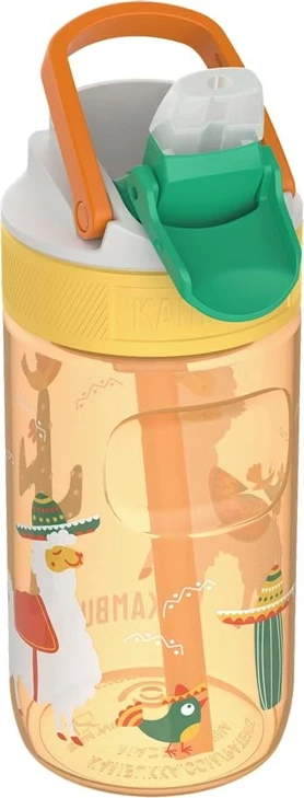 Plastenka za vodo Kambukka Lagoon 400 ml Mexican Parade, zelena za otroke