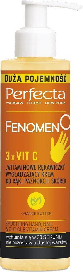 Krema za roke in nohte Perfecta Fenomen C Vitamin Gloves, za ženske, 195 ml