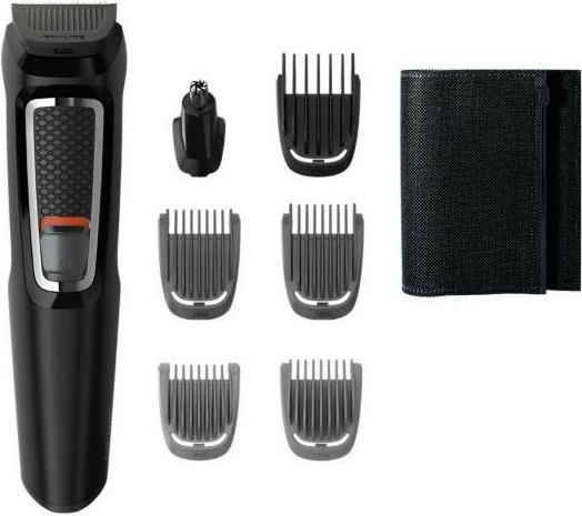 Trymer Multigroom, Philips Series 3000 MG3720/15, 7 v 1, črn