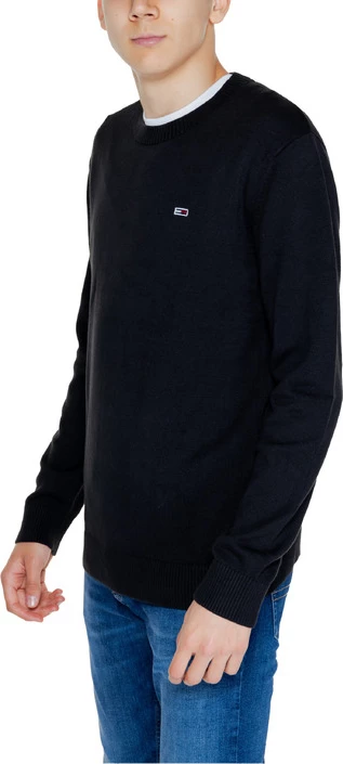 Pulover za moške, črn, Tommy Hilfiger Jeans