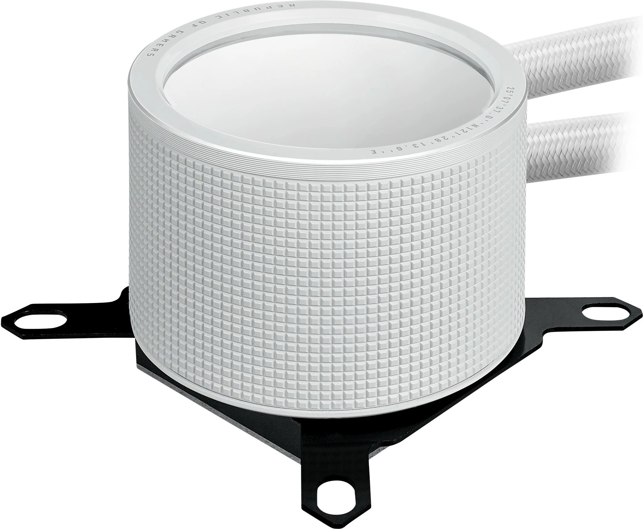 Komplet vodnega hlajenja ROG Ryuo III 360 ARGB, 3x120 mm, LED zaslon, bel - ASUS