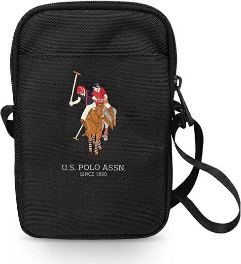 Torba za telefon U.S. Polo Assn. USPBPUGFLBK, najlon, črna