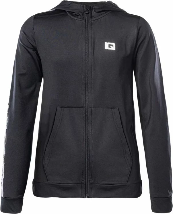 Duks z kapuco Cross The Line Okane III Jr, IQ, črn, otroški