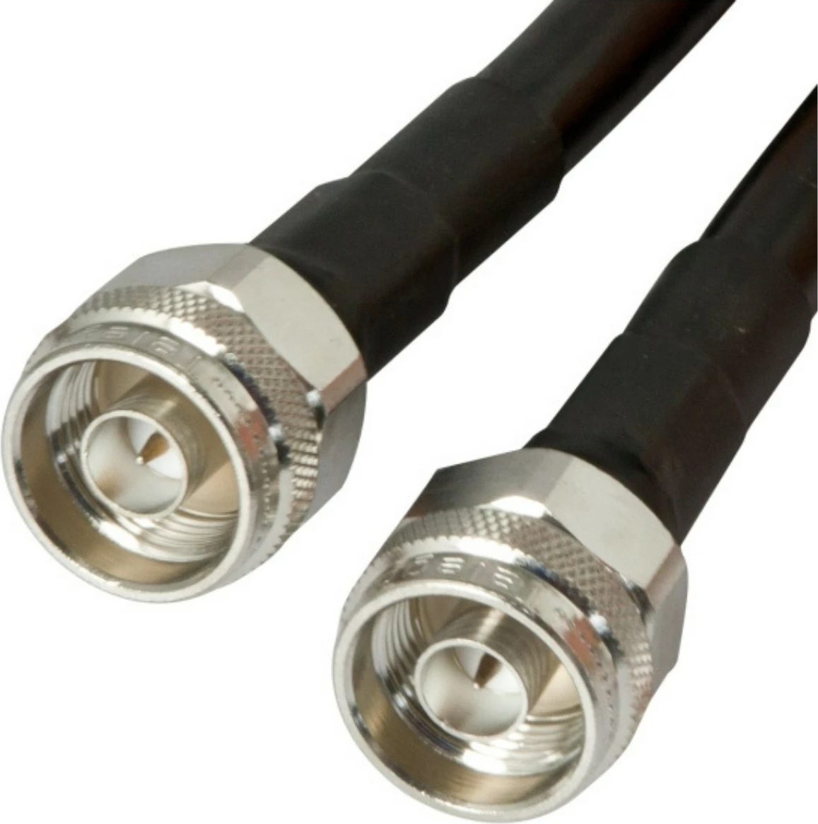 Koaksialni kabel 7 m N-type - ALLNET ALL-CAB-NM-NM7-RG8, črno/srebrn