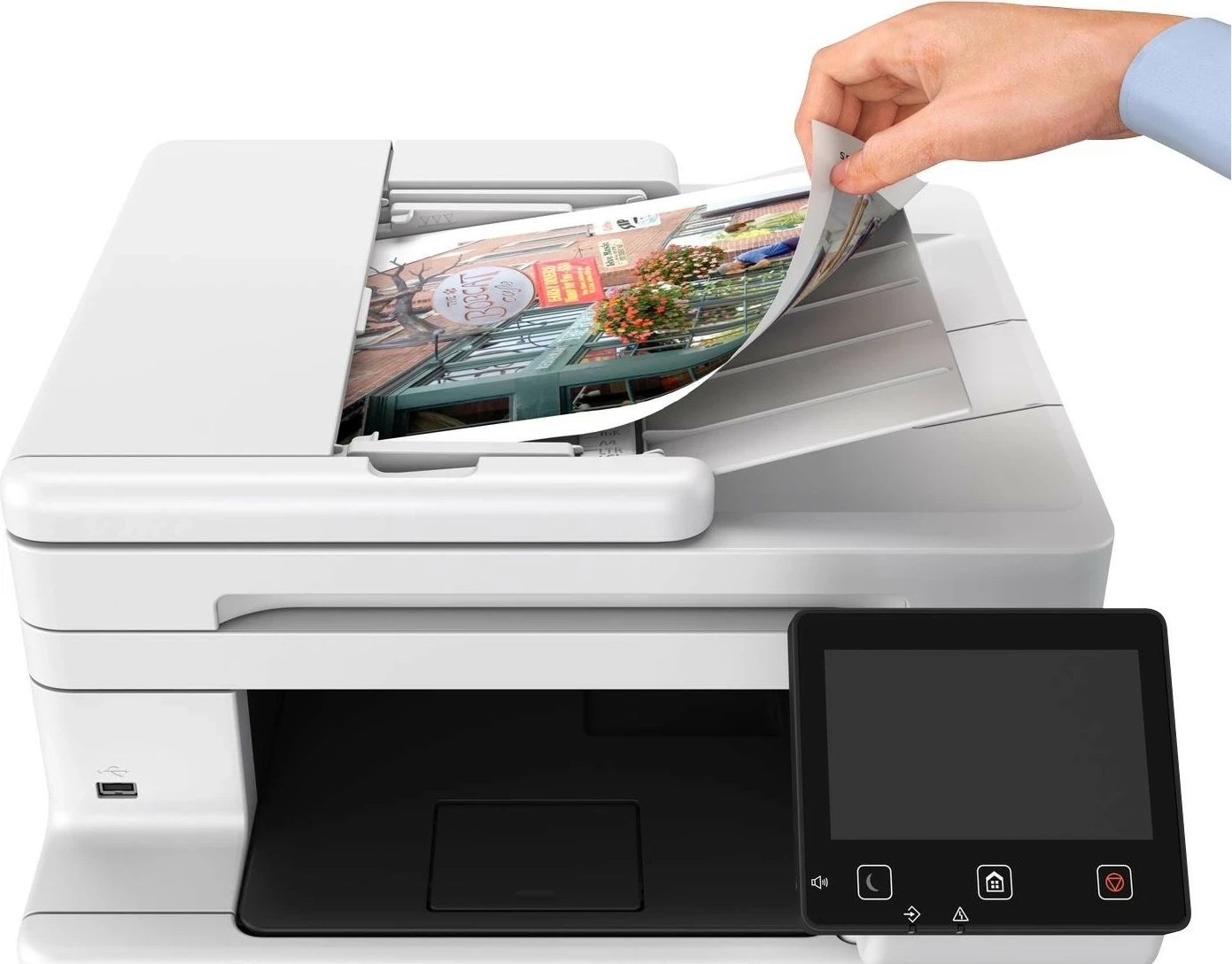 Laserjski večfunkcijski tiskalnik Canon i-Sensys MF667Cdw, Wi-Fi, bel