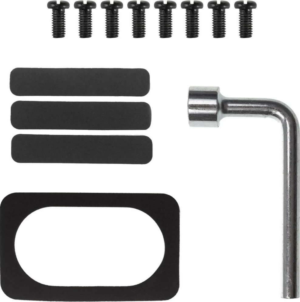 Nosilec za tipkovnico pod mizo Maclean MC-108B, črn