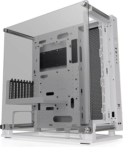 Računalniško ohišje iz kaljenega stekla Thermaltake Core P3 Pro Snow Edition, Midi Tower, belo