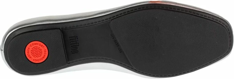 Elegantne balerinke FitFlop ženske, sive
