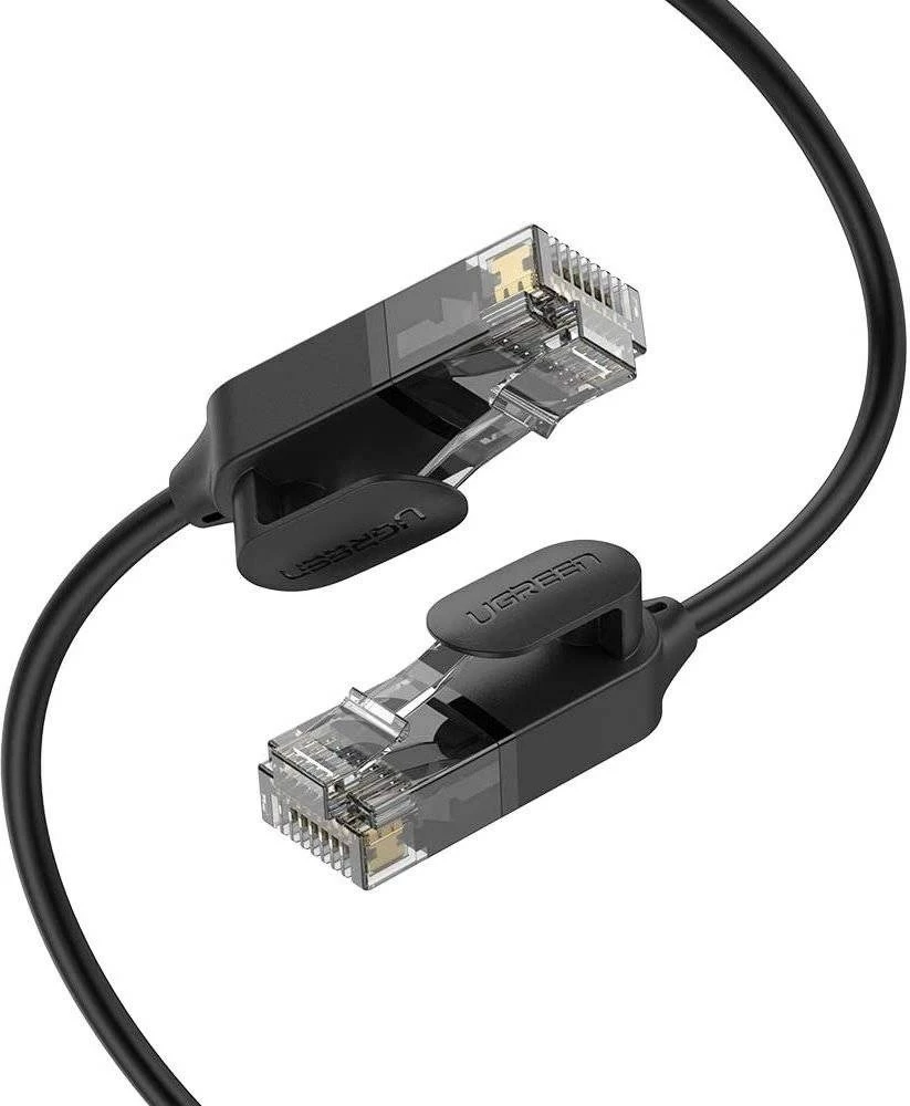 Kabel za omrežje Cat 6A, 3 m, črn UGREEN RJ45 patch cord Kabel za omrežje Cat 6A, 3 m, črn UGREEN RJ45 patch cord