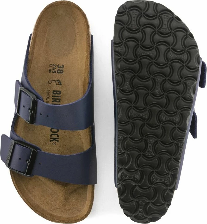 Papuce natikače za moške Birkenstock, temno modre