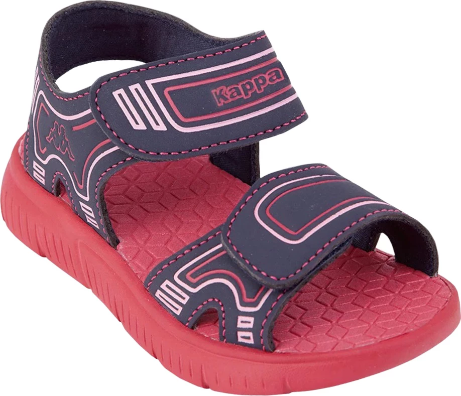 Sandali za otroke, Kappa Kaleo K, temno modro-roza