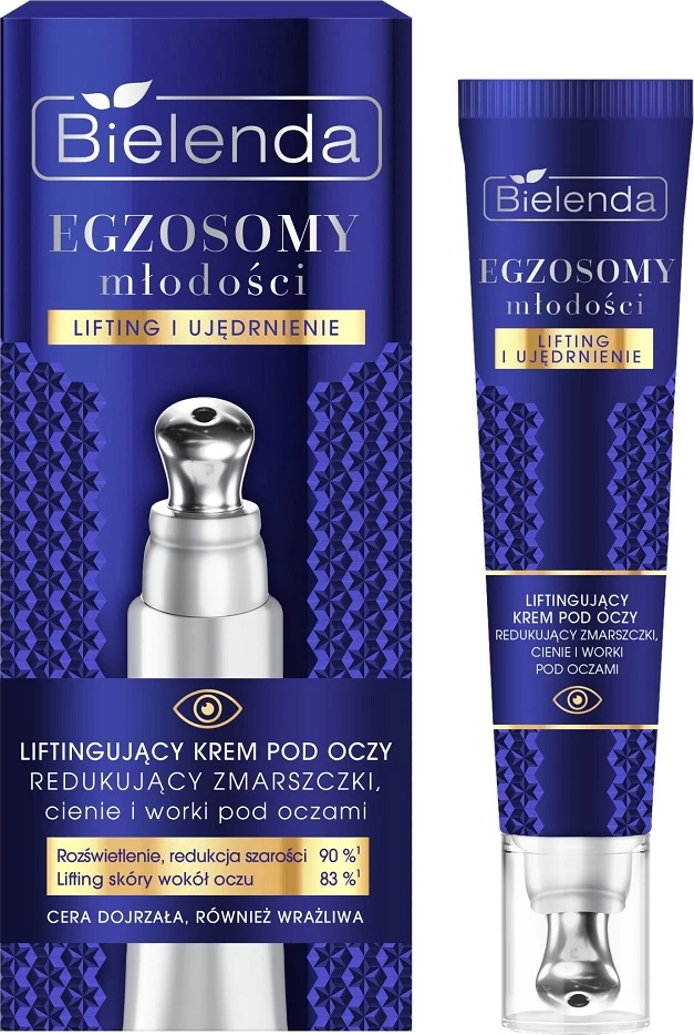 Dvigalen učinek – krema za oči Exosomes of Youth Bielenda, 15 ml