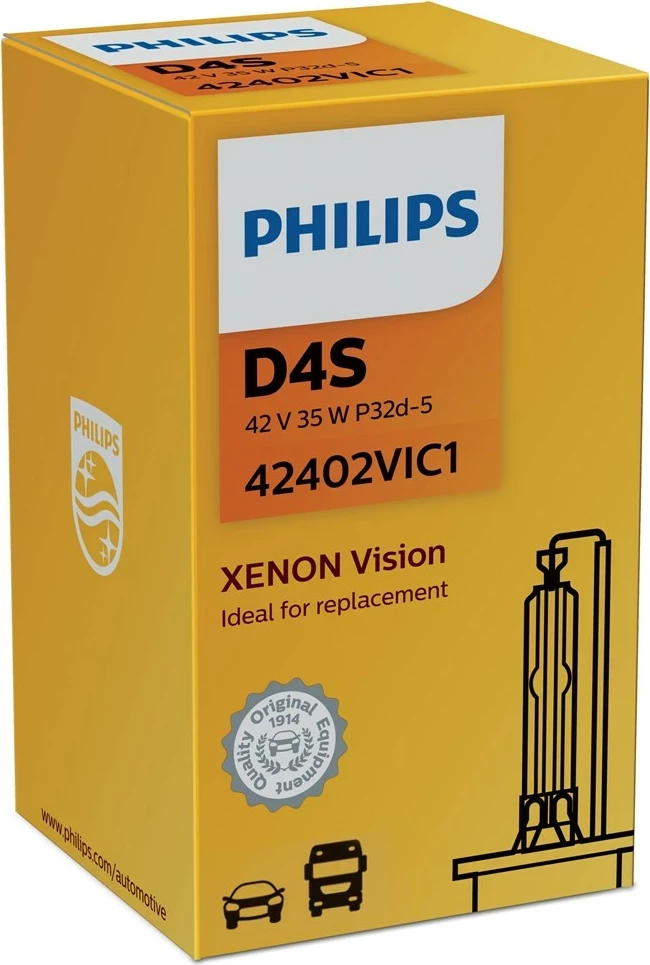 Hladno bela žarnica za avtomobilske luči Philips Vision Xenon 42402VIC1