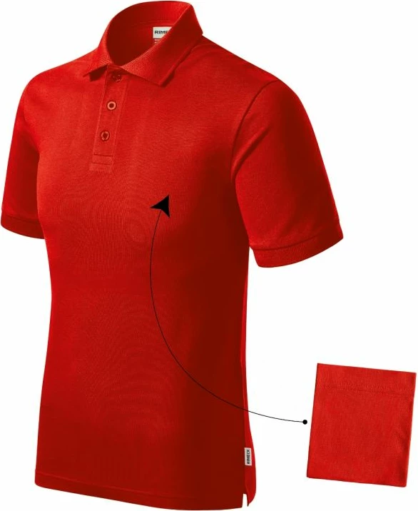 Polo majica za moške Rimeck, rdeča