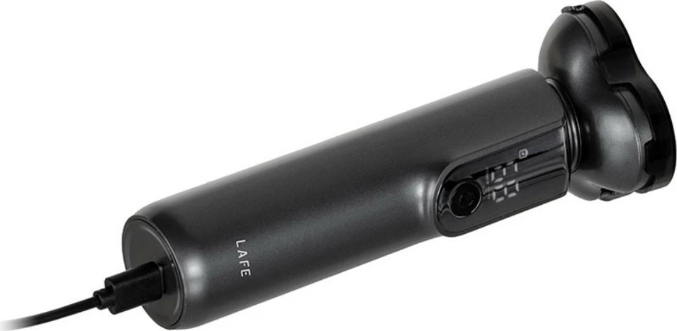 Brivnik Lafe MasterGlide, 90 min baterija, mokro in suho, trojni sistem britja, črn