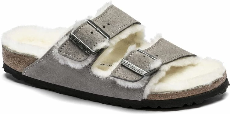 Natikači Birkenstock unisex, siva