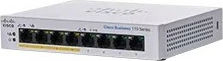 Stikalnik Cisco CBS110-8PP-D, 8 vrat, Gigabit, PoE, sivo