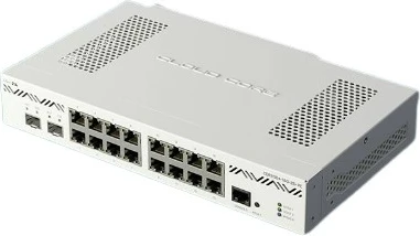Visokozmogljiv usmerjevalnik MikroTik CCR2004-16G-2S+PC, Fast Ethernet, bel Visokozmogljiv usmerjevalnik MikroTik CCR2004-16G-2S+PC, Fast Ethernet, bel