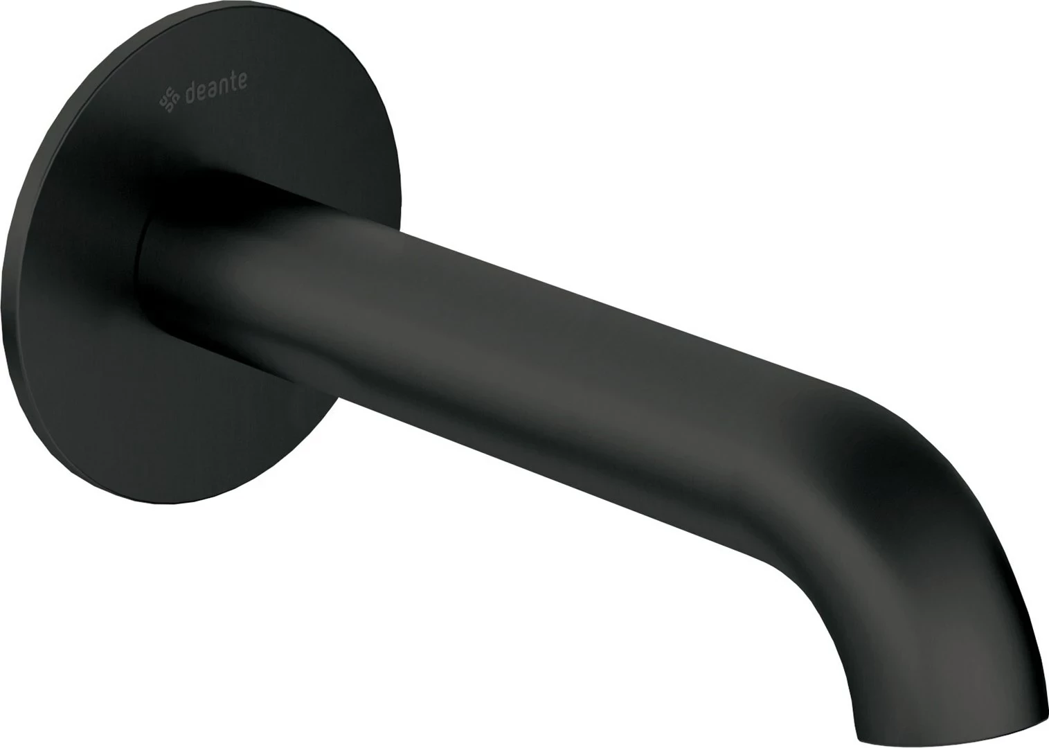 Garnitura za pipo za umivalnik ali kad deante NQS_N80K, mat črna