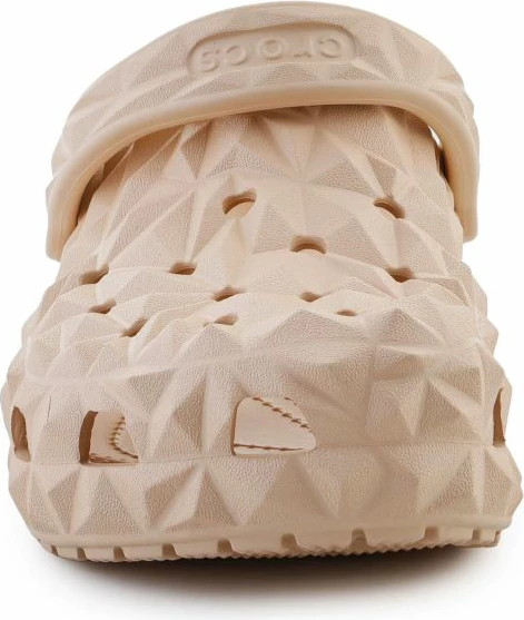 Klasike geometrijske natikače Crocs Classic Geometric, krem, moški in ženske