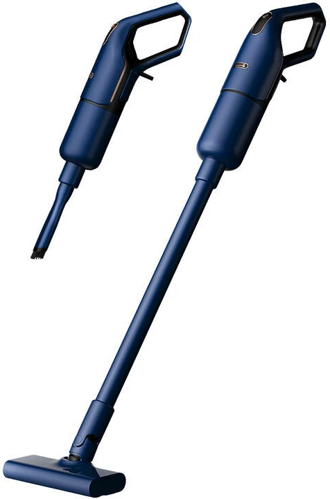 Pokončni sesalnik Deerma DX1000W, 0,6 L, 16000 Pa, moder